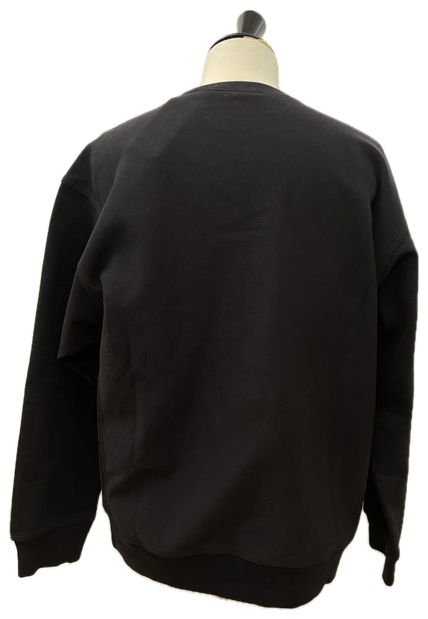 Carhartt felpa nera con logo