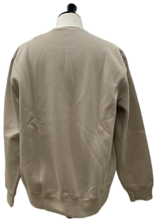 Carhartt felpa con logo petto ricamato