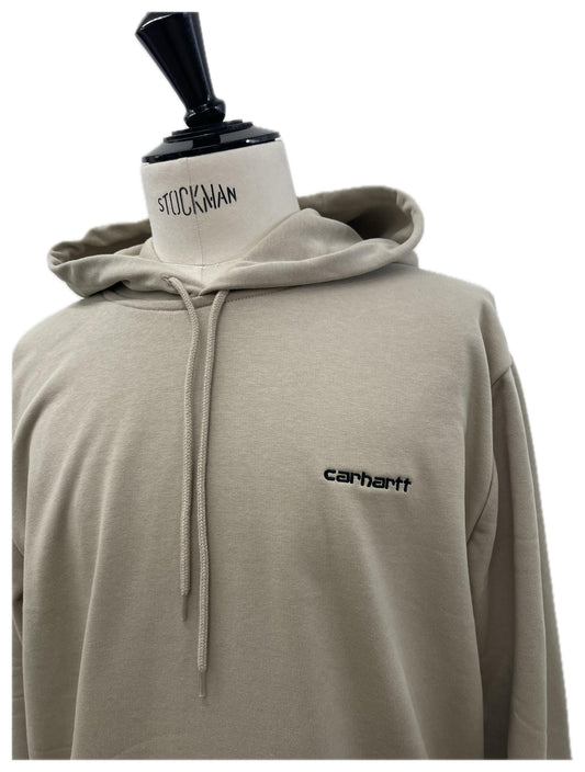 Carhartt felpa con cappuccio e logo petto