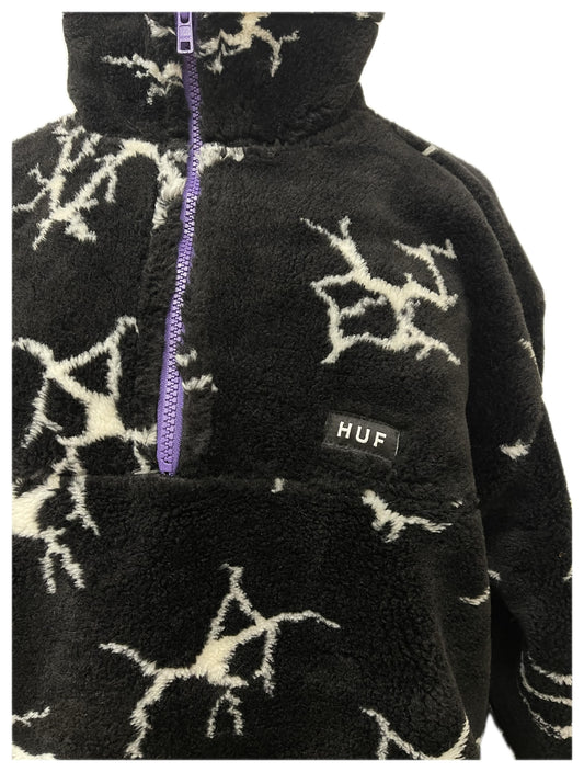 Huf pile nero con zip