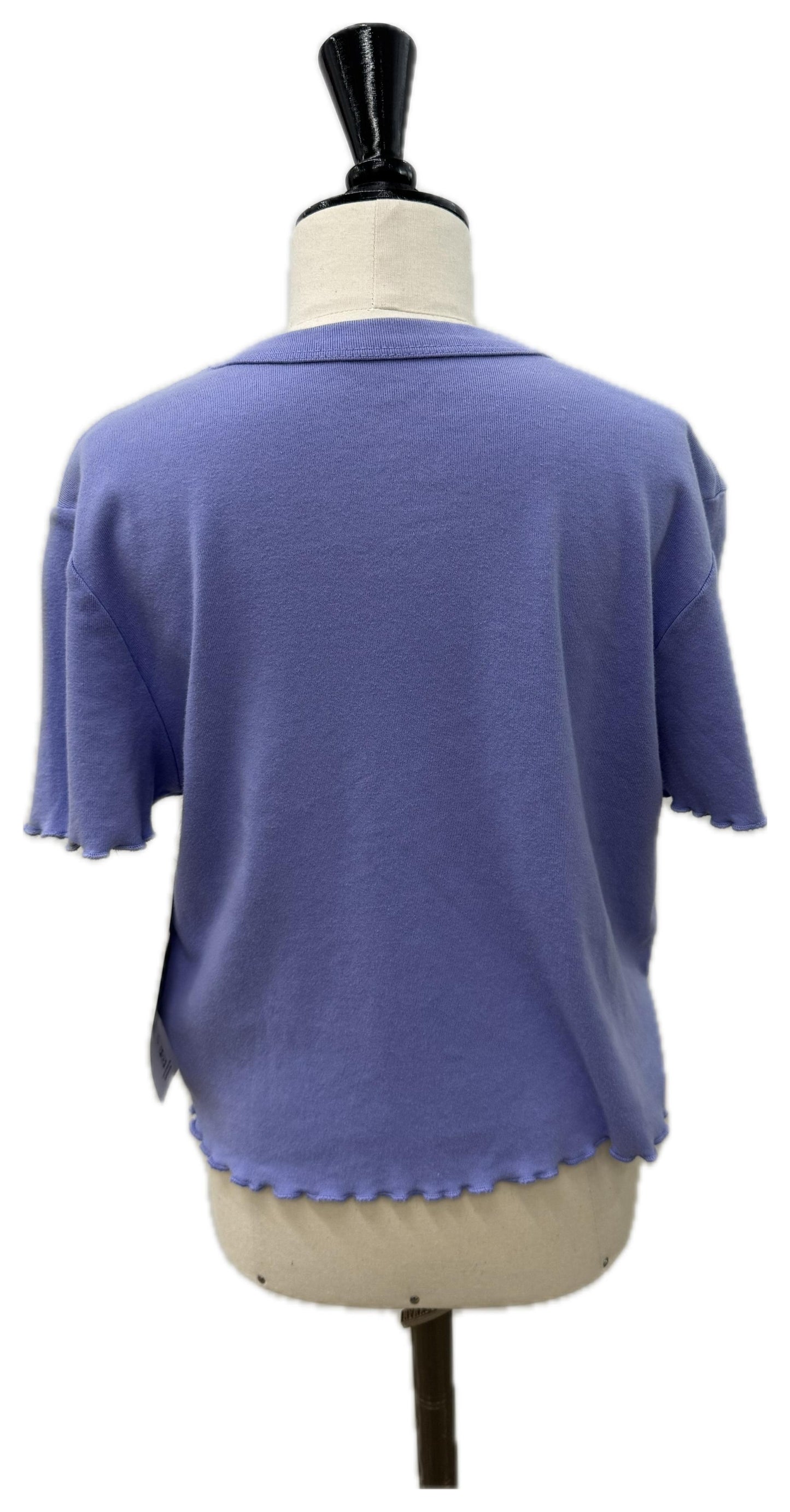 OBEY T-shirt lilla con grafica frontale