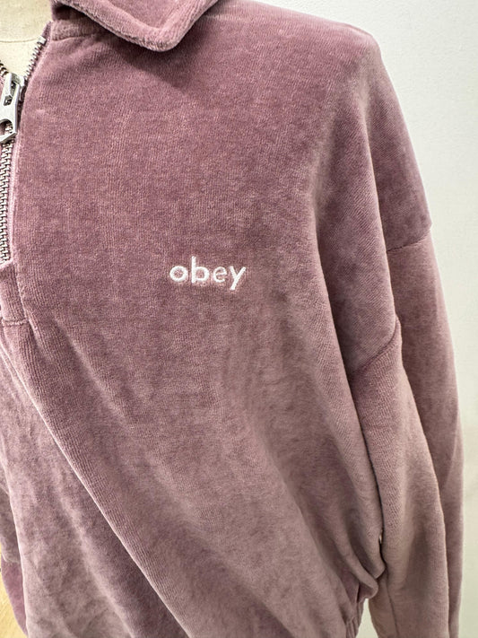 Obey felpa con zip