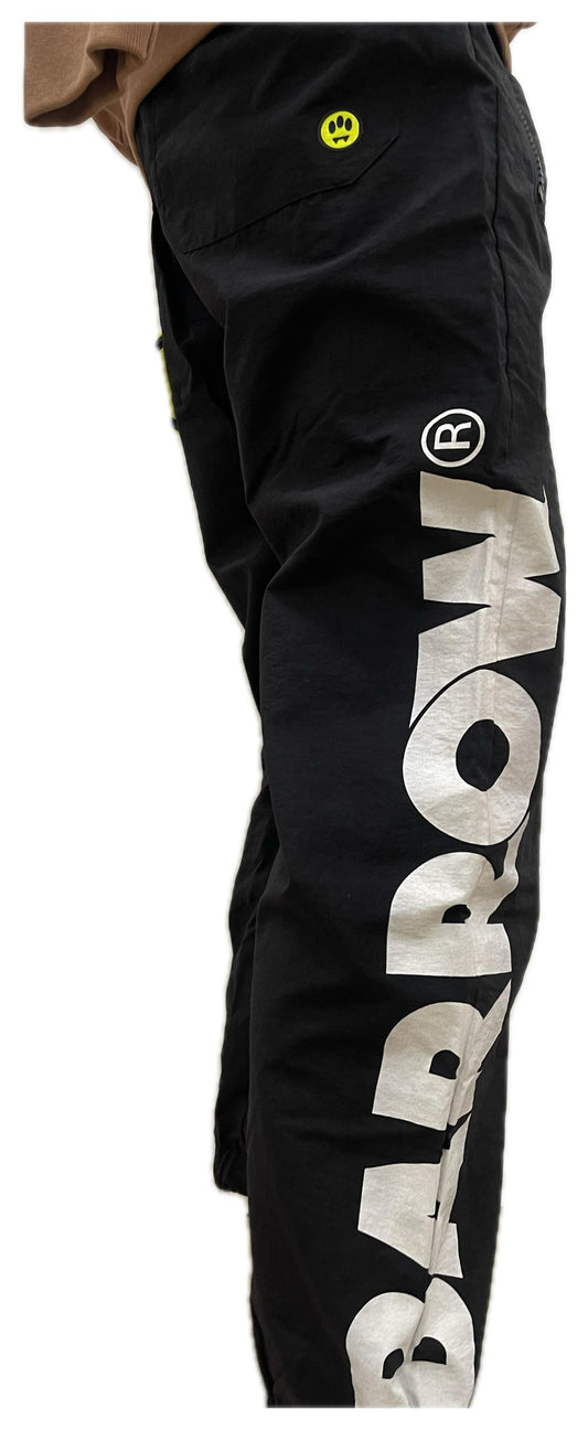 Barrow pantaloni nylon con stampa