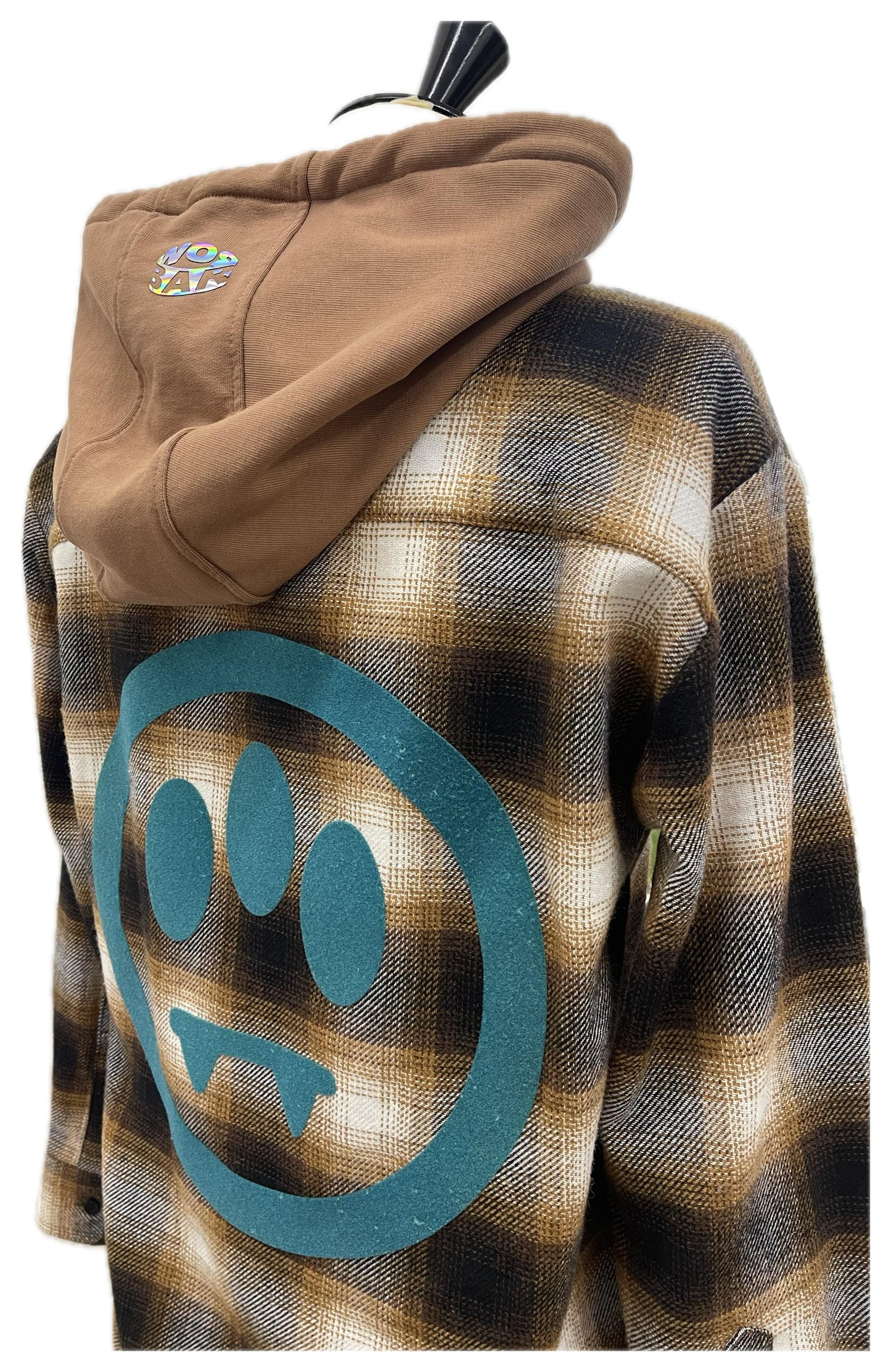 Barrow camicia con stampa dietro