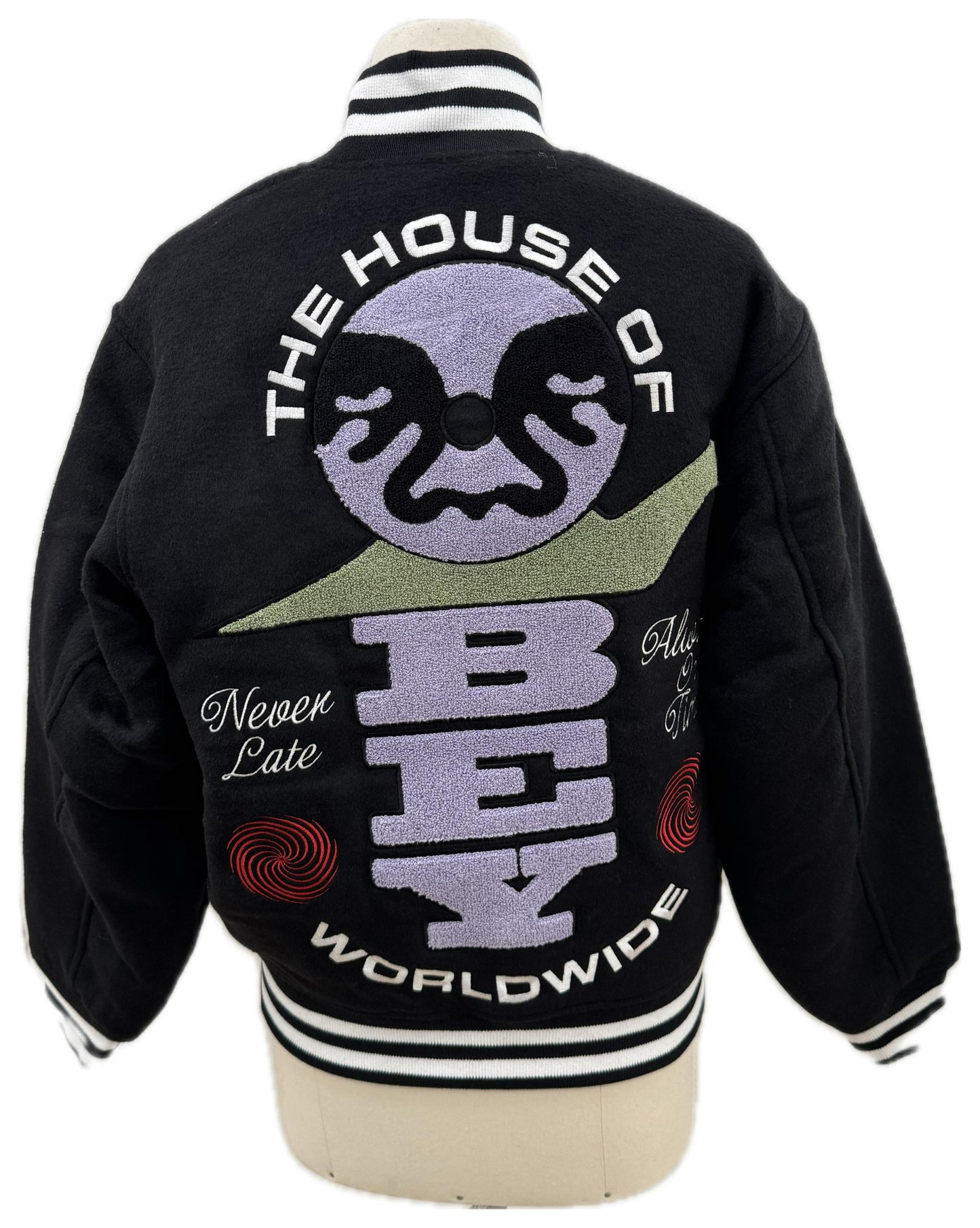 Obey giacca con stampe e fantasia