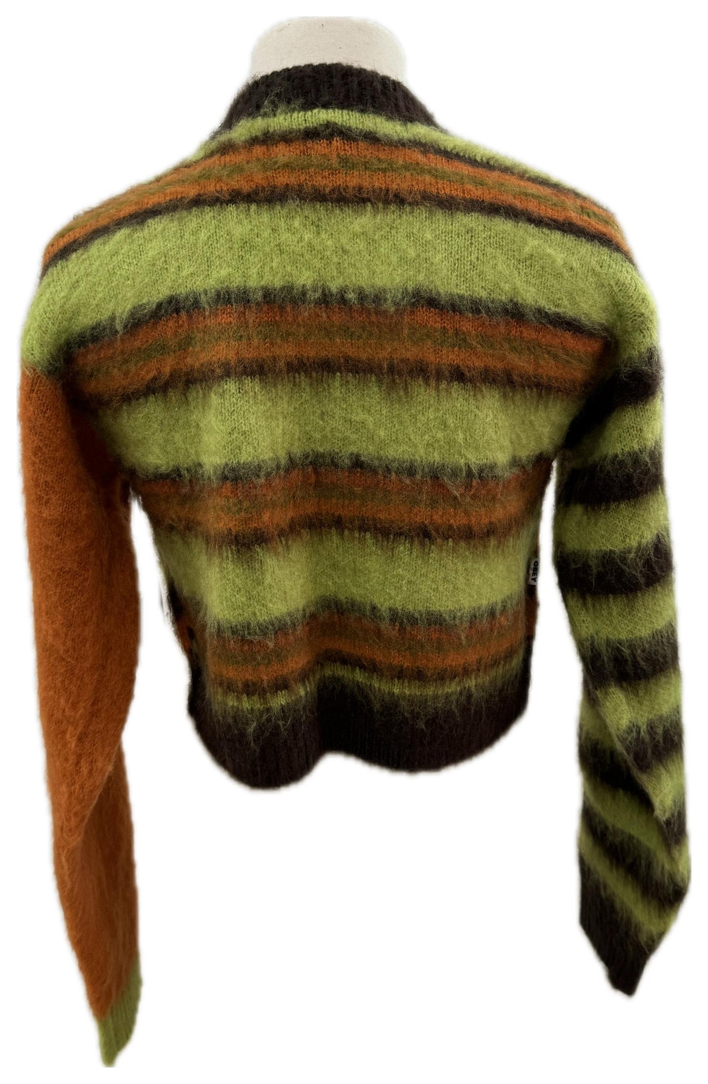 Obey maglione con fantasia multicolor