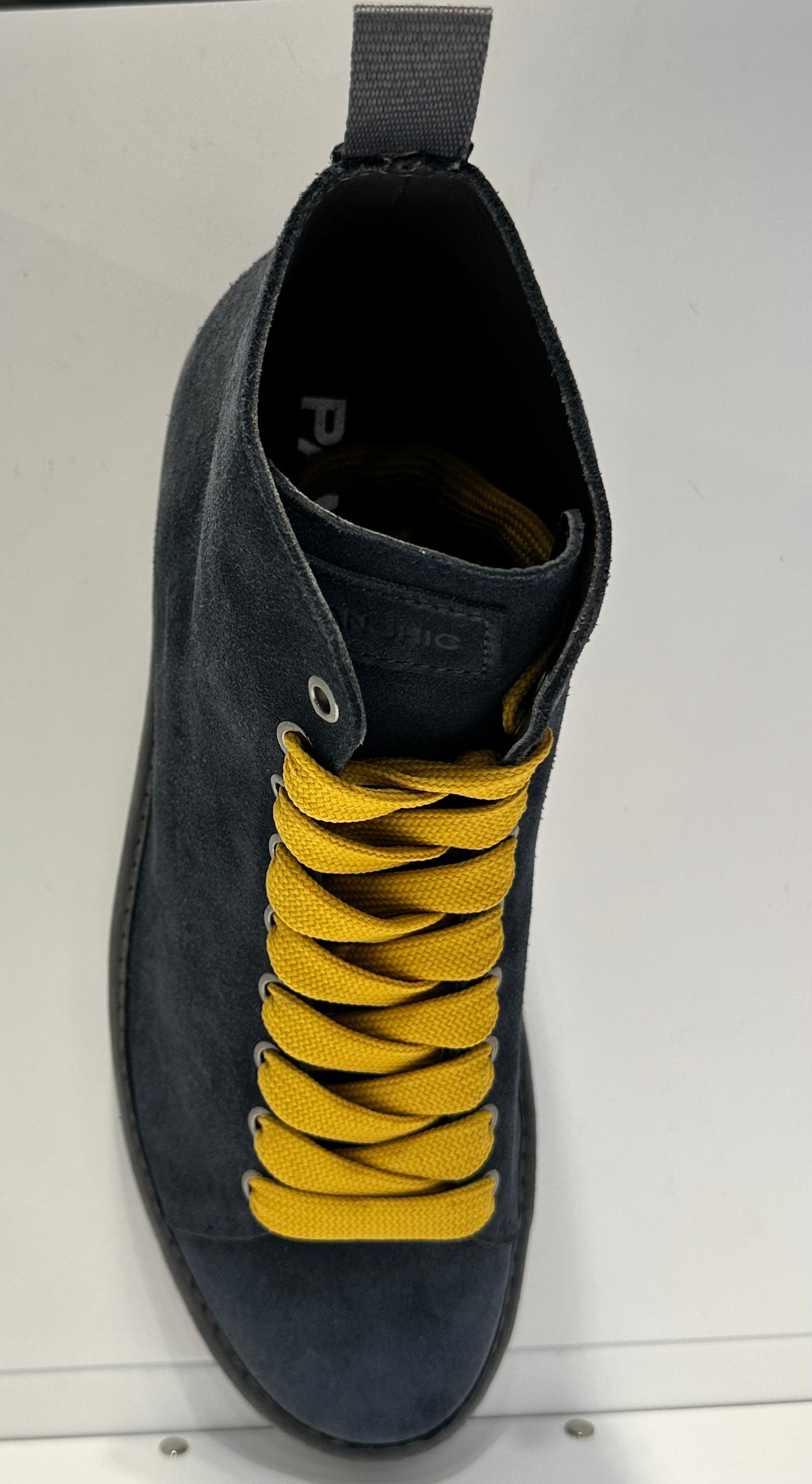 PANCHIC- ANKLE BOOT BLUE-YELLOW