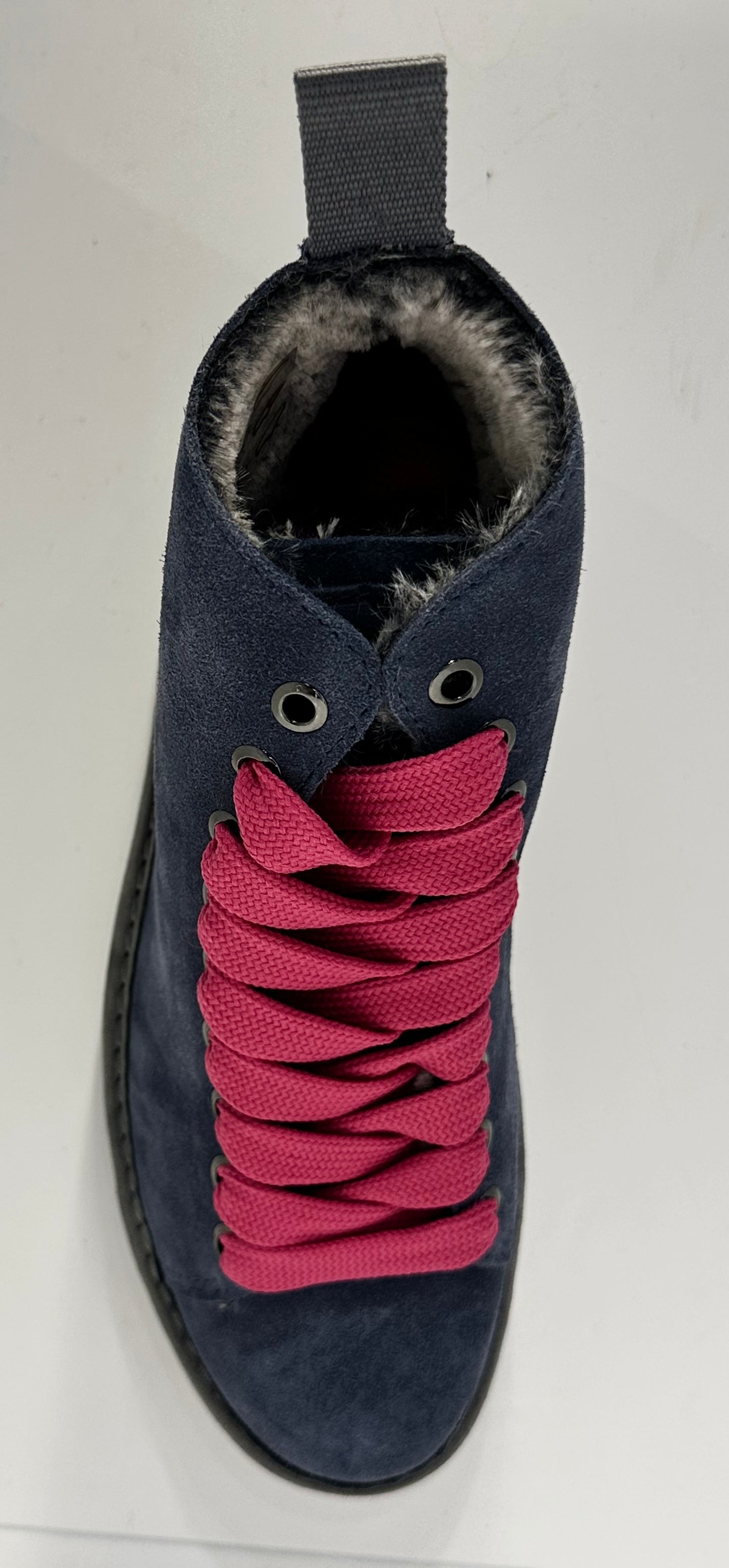 PANCHIC- ANKLE BOOT DARK BLUE FUCHSIA