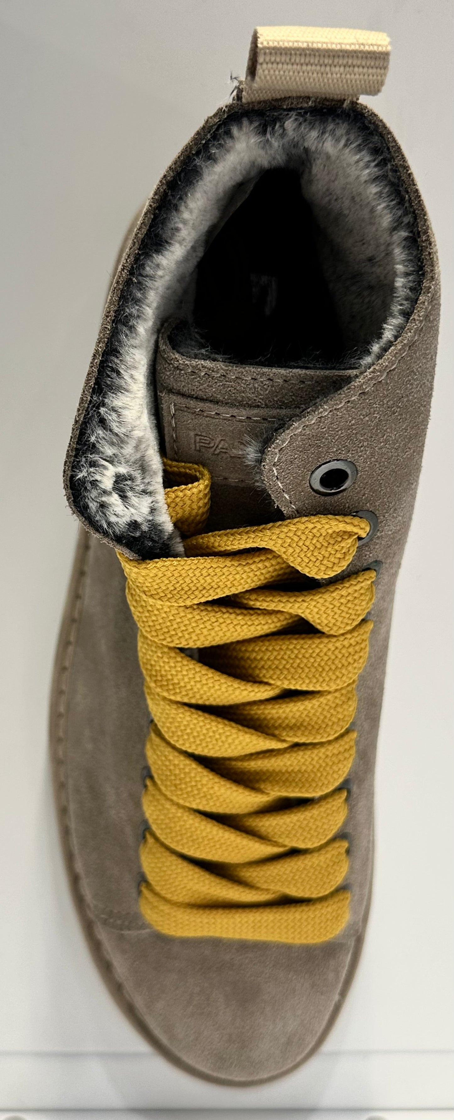 PANCHIC- ANKLE BOOT WALNUT-YELLOW