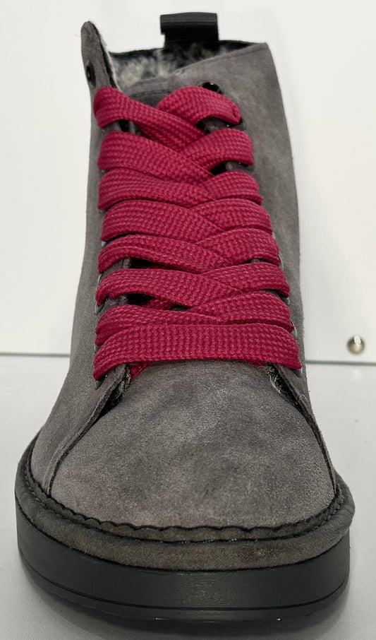 PANCHIC- ANKLE BOOT GREY FUCHSIA
