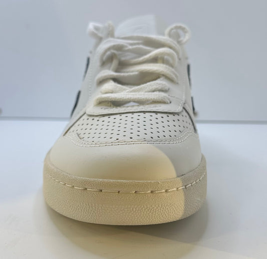 Veja v-10 leather extra white nautico pekin