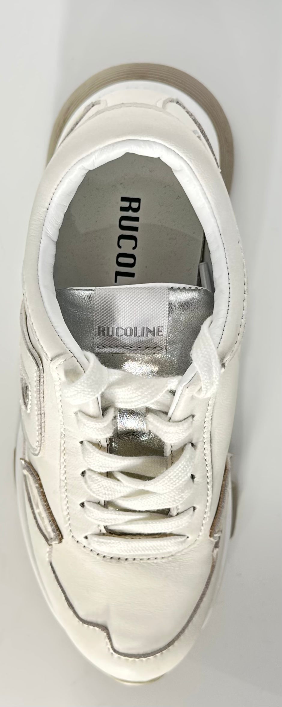 Rucoline aki 304 Pamplona cam bianco argento