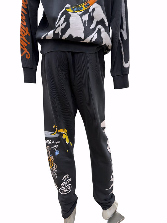 Disclaimer Pantaloni Jogger– Grafica Street “Mountain” Unisex