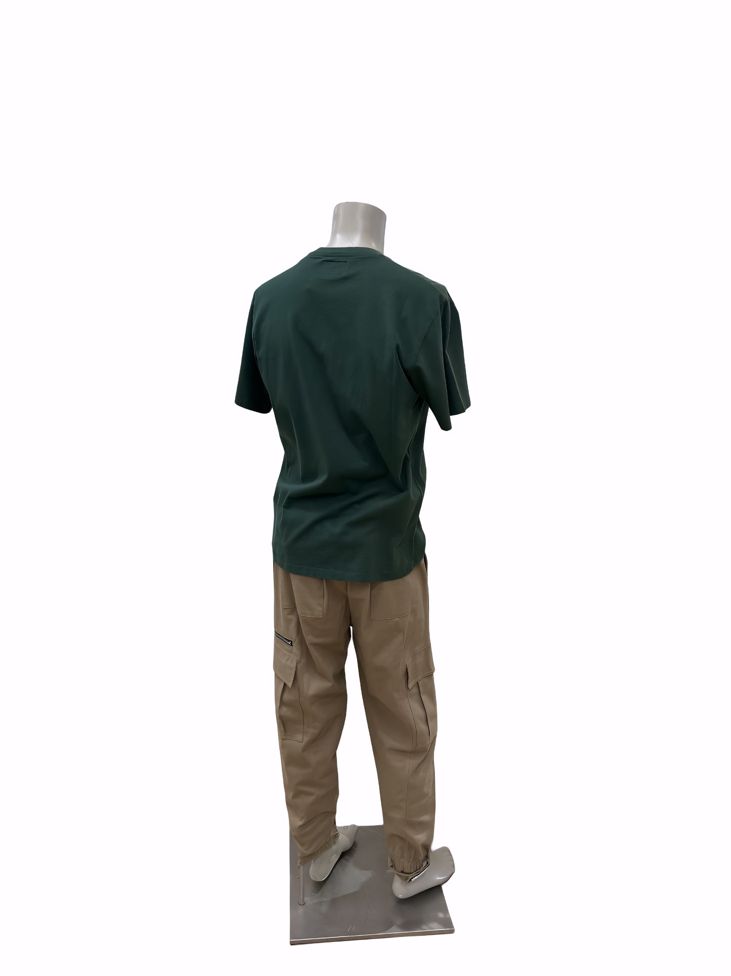 Saint Barth T-shirt Verde Snoopy “Le Chef” – Stampa Cartoon Unisex