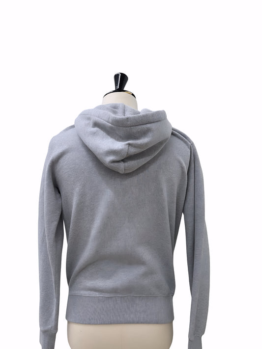 Saint Barth Felpa Hoodie Grigia – “Not Today” Minimal Unisex