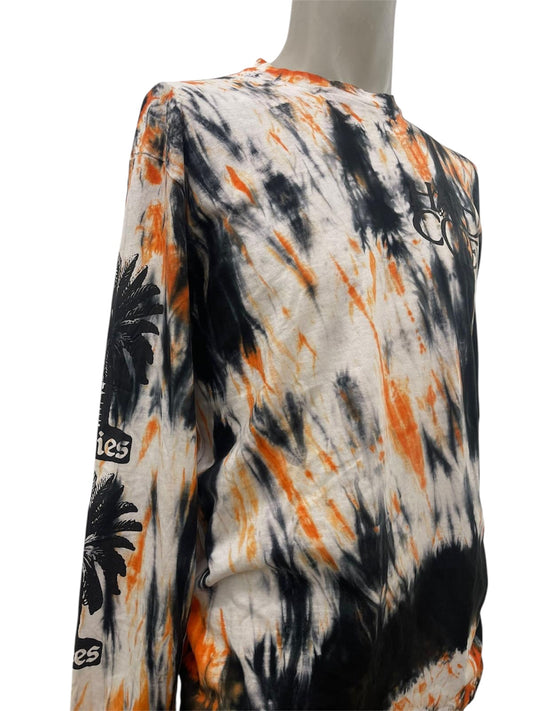 Aries Maglia a Maniche Lunghe con stampa “Aries Hardcore”