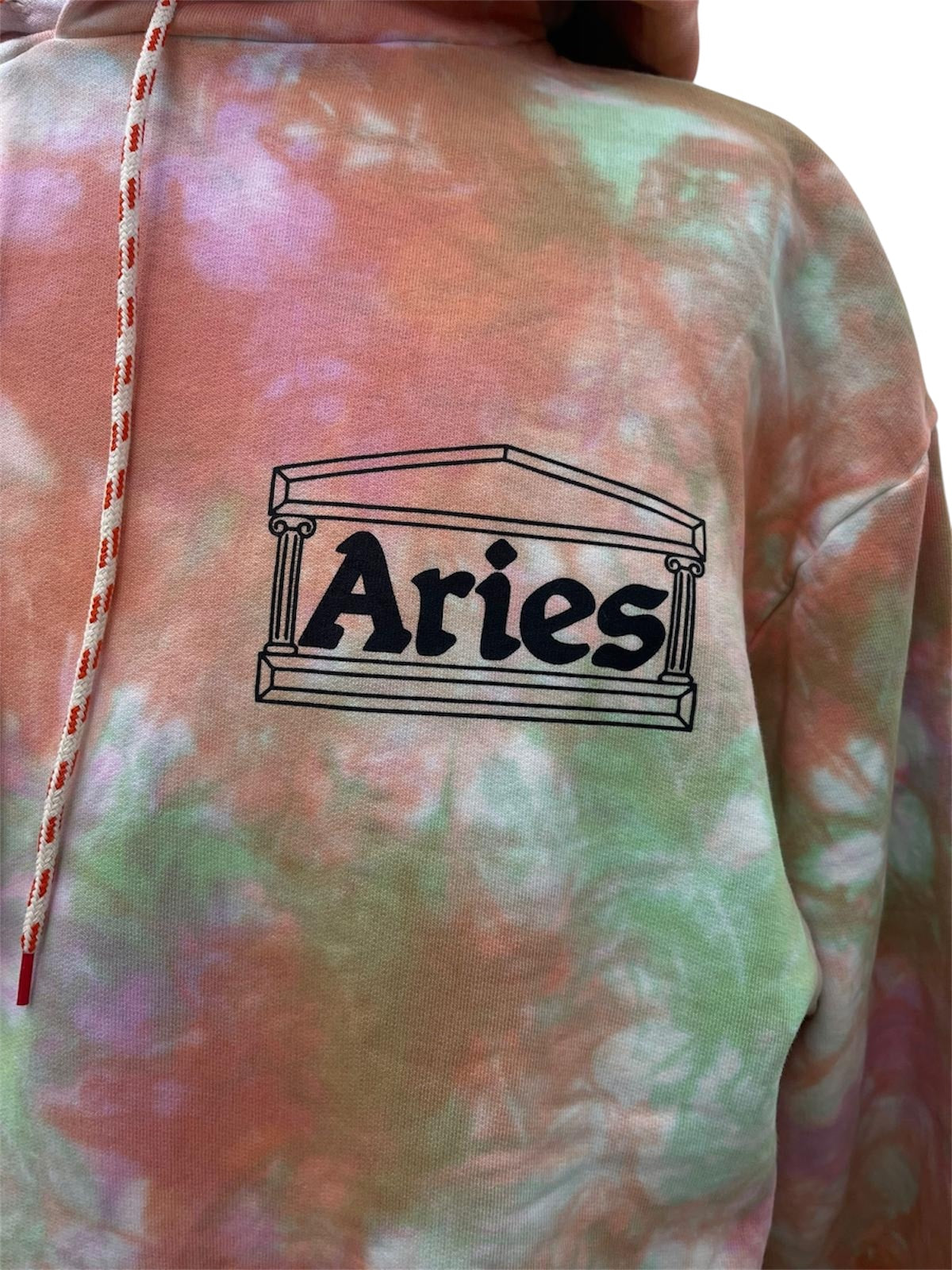 Aries Felpa Hoodie Tie-Dye Multicolor