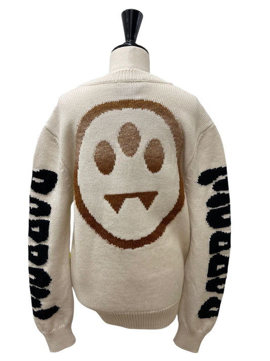 Barrow bambino House maglione oversize logo smiley