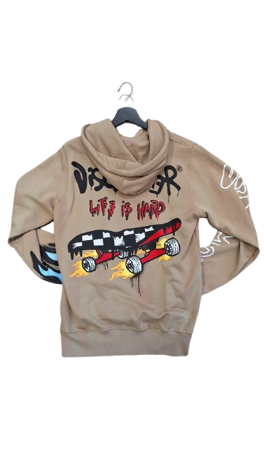 Disclaimer Felpa con cappuccio