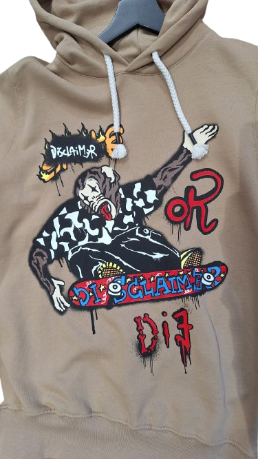 Disclaimer Felpa con cappuccio