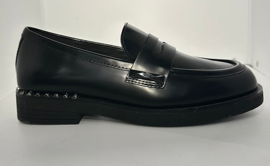 ASH - Mocassino Whisper Studs Black