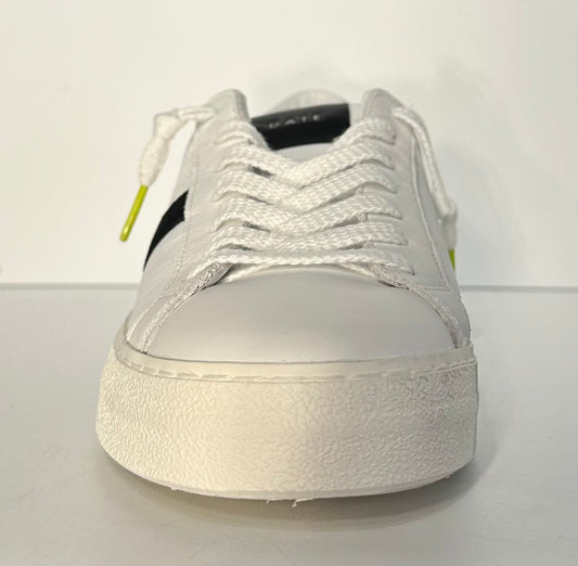 D.A.T.E. Hillow Vintage Calf White-Green