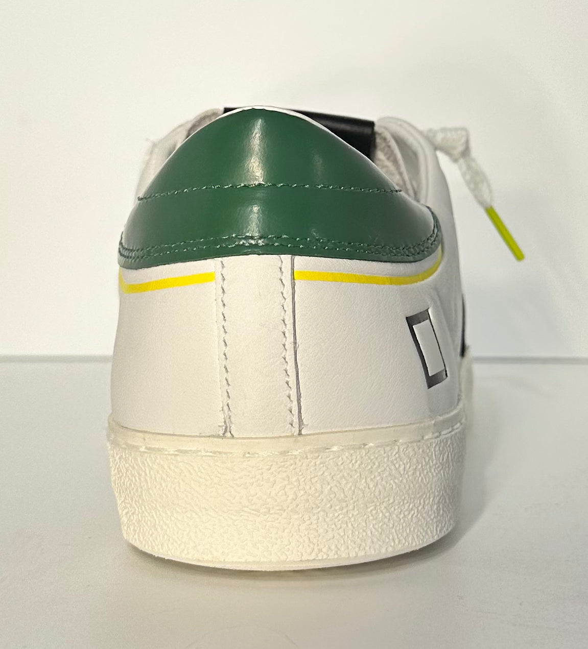 D.A.T.E. Hillow Vintage Calf White-Green