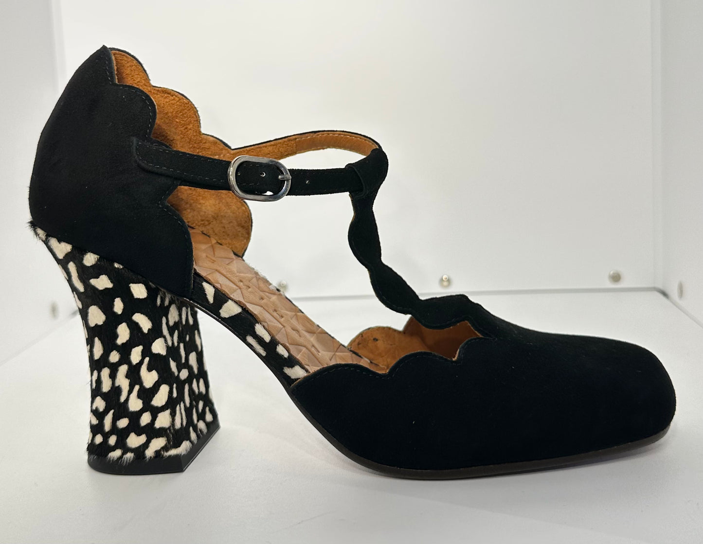 Chie Mihara -  Faga Negro T80 camoscio nero