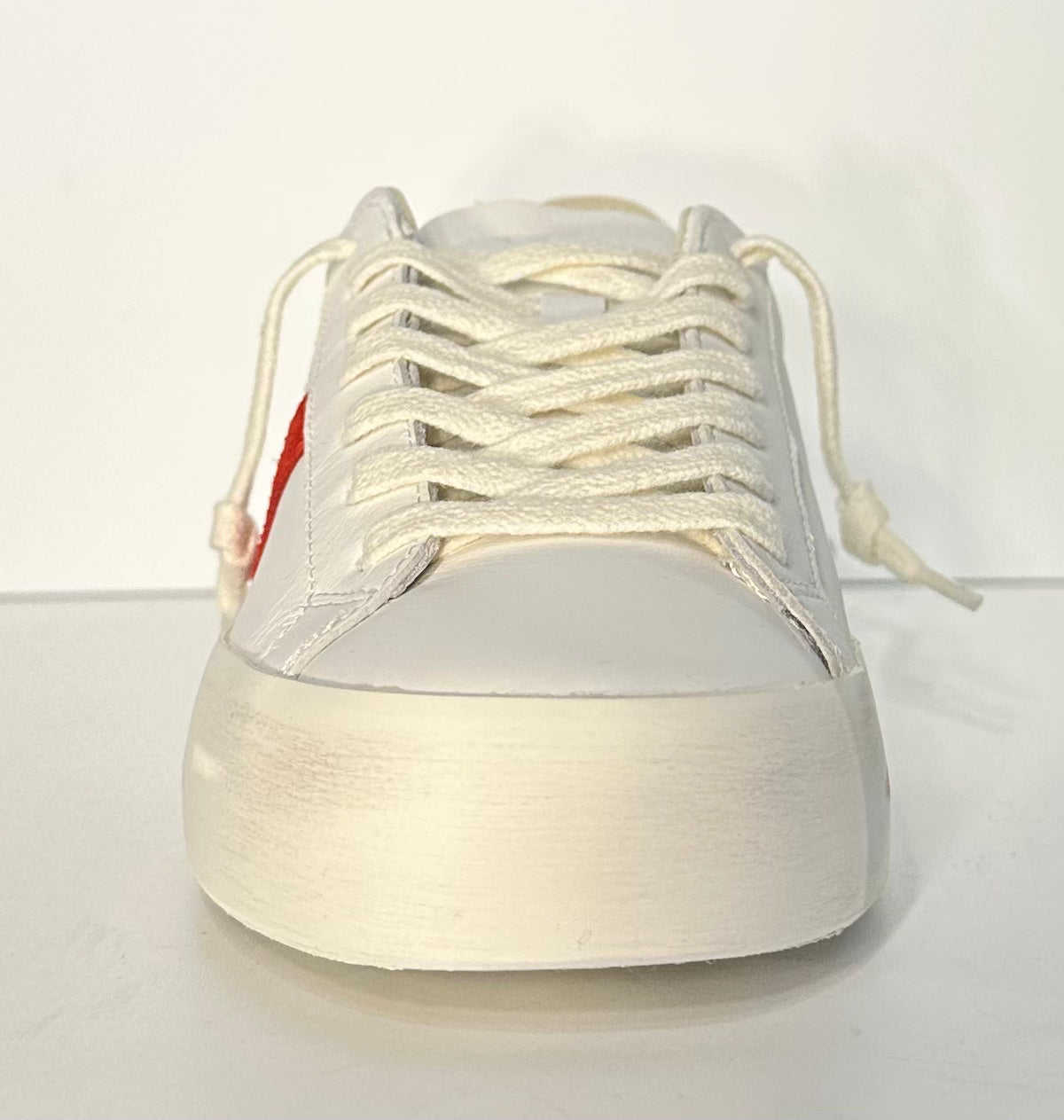 D.A.T.E. Hillow Calf White-Orange