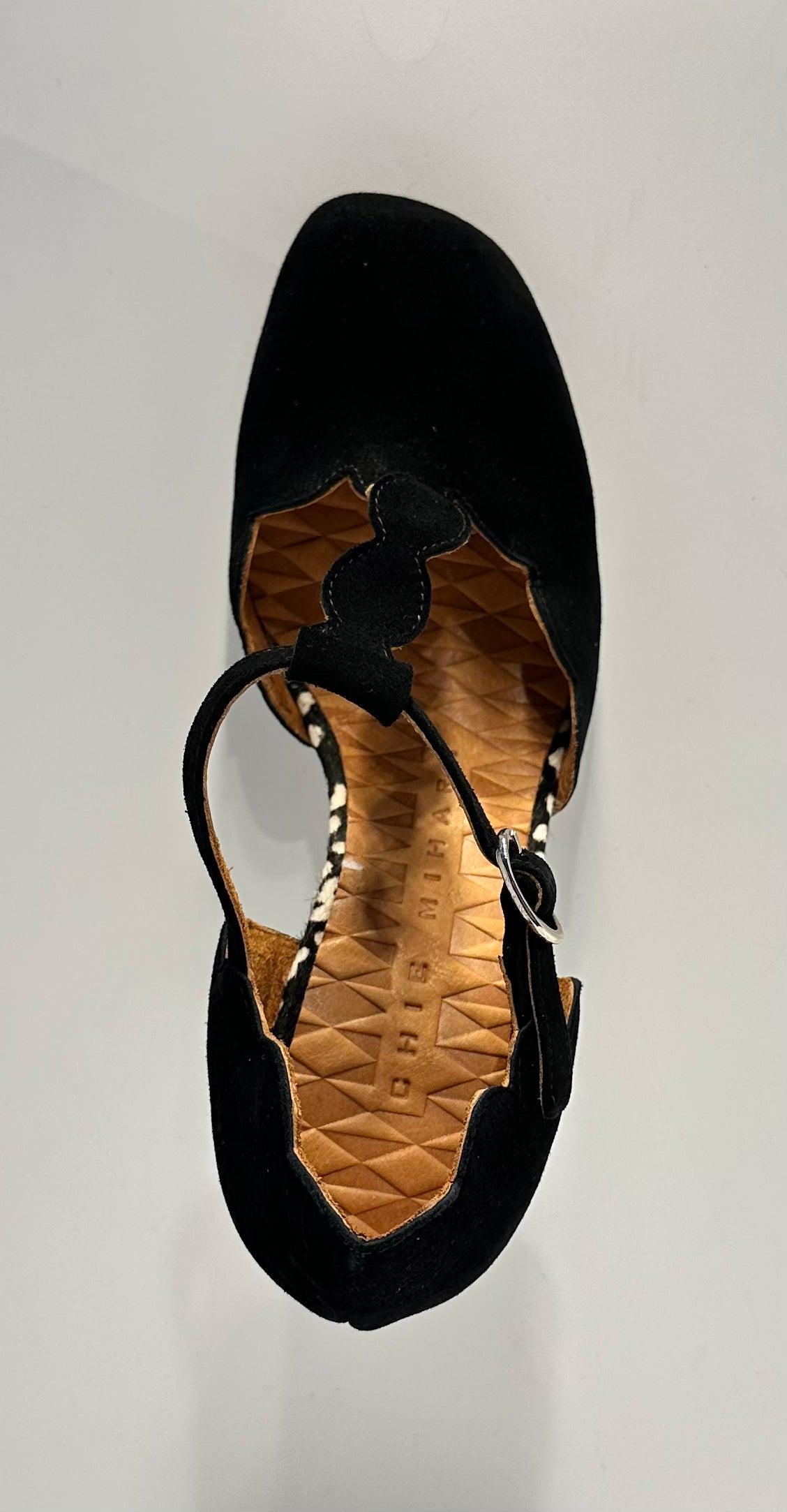 Chie Mihara -  Faga Negro T80 camoscio nero