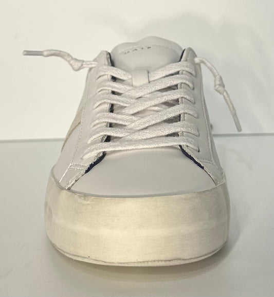 D.A.T.E. Hillow Calf White-Blue