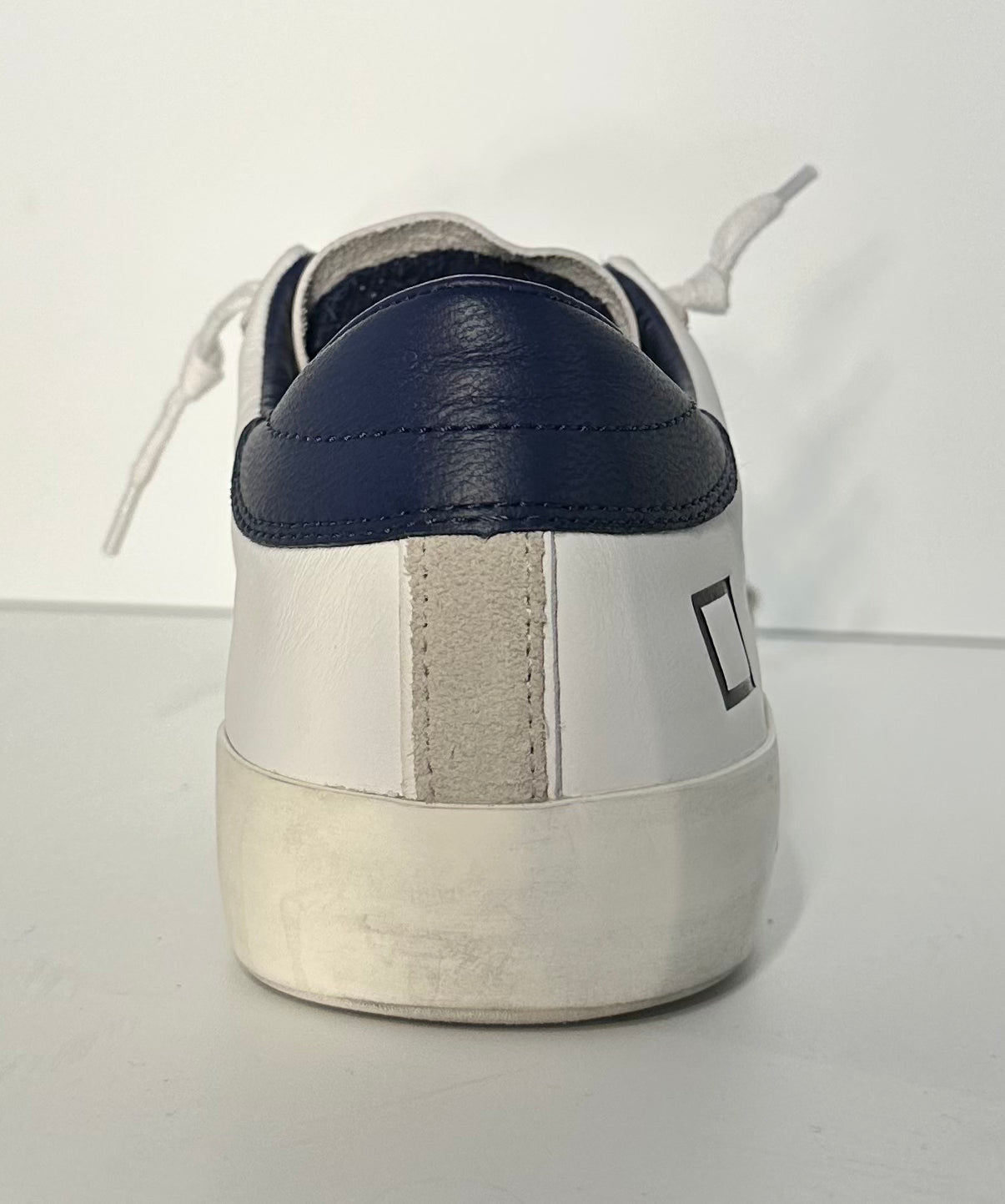 D.A.T.E. Hillow Calf White-Blue