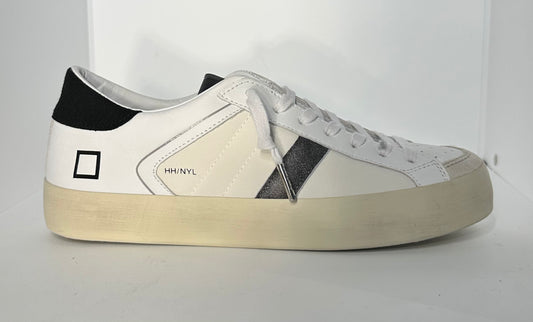 D.A.T.E. Hillow Half Nylon White-Black