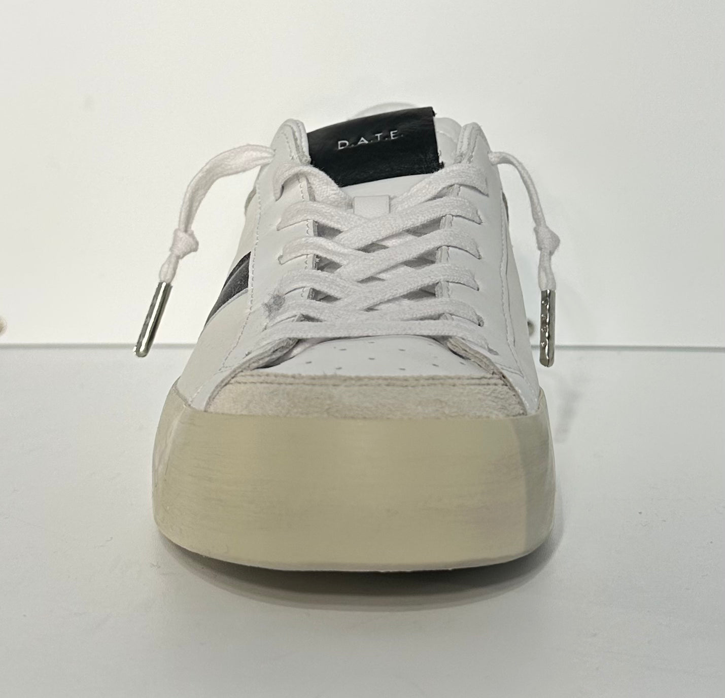D.A.T.E. Hillow Half Nylon White-Black