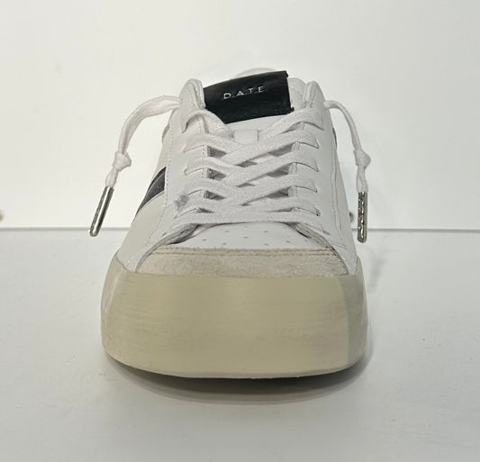 D.A.T.E. Hillow Half Nylon White-Black