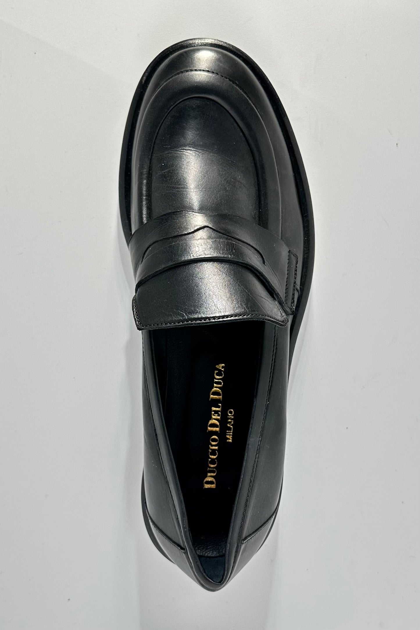 Duccio del Duca - Mocassino Vitellino Nero