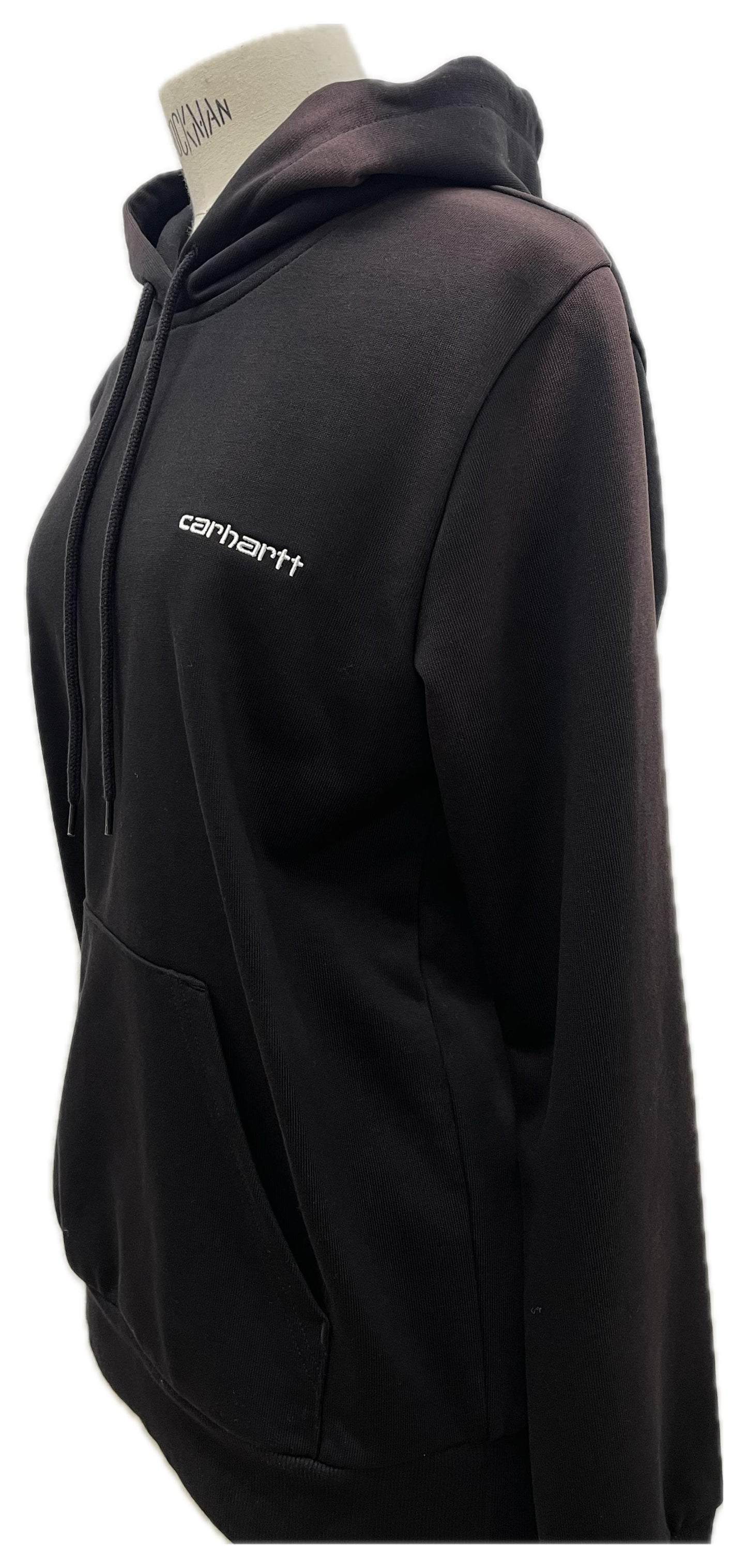 Carhartt felpa con cappuccio e logo effetto slavato