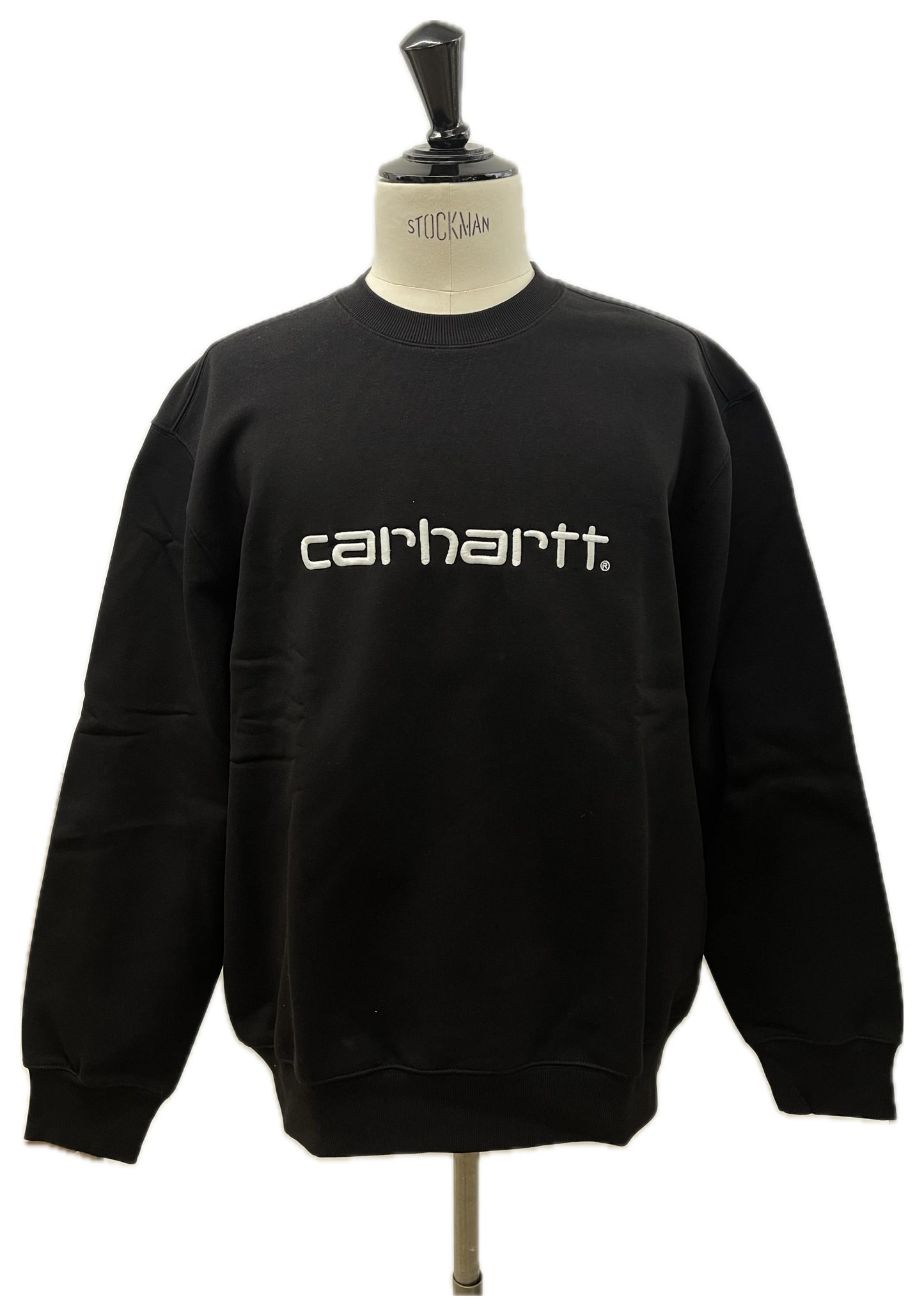 Carhartt felpa con logo ricamato