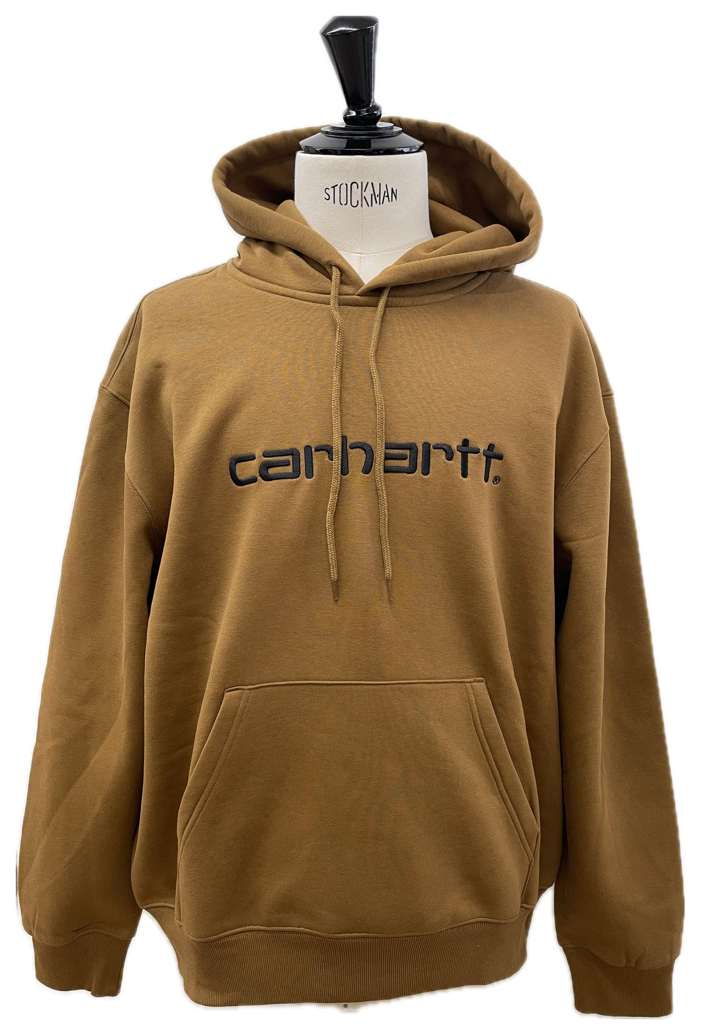 Carhartt felpa con cappuccio e logo ricamato