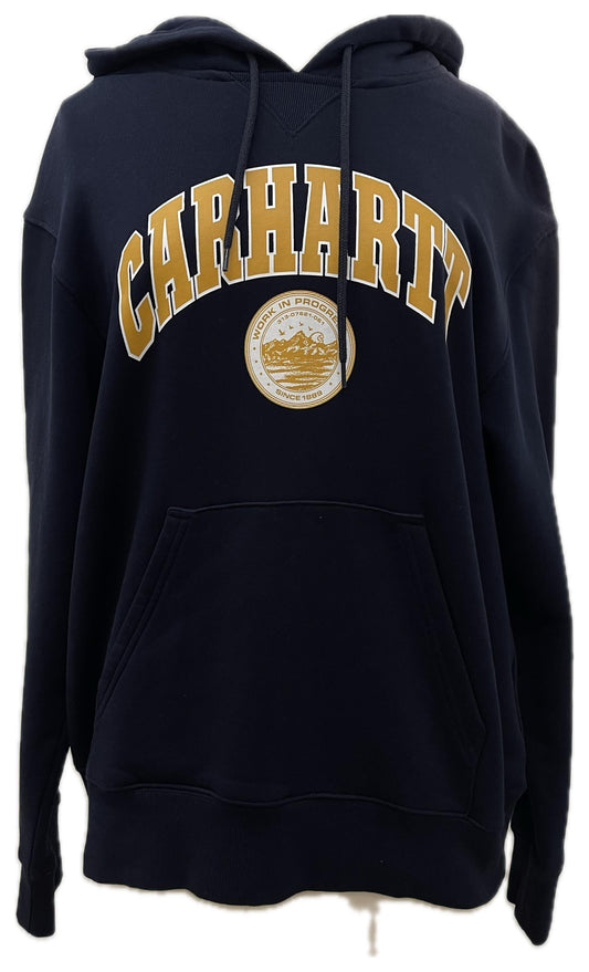 Carhartt felpa con cappuccio e logo
