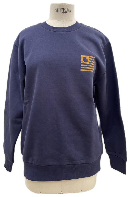 Carhartt felpa con logo grande