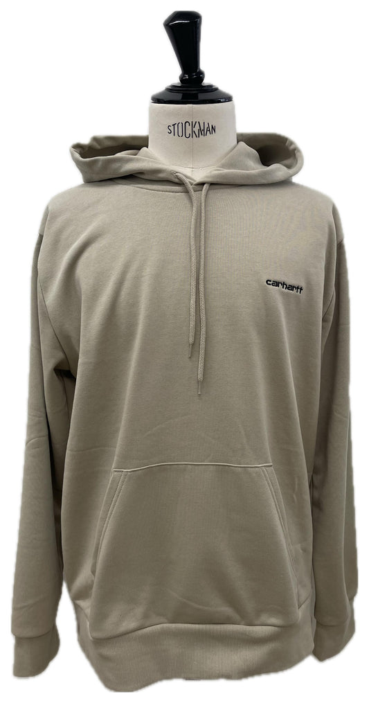 Carhartt felpa con cappuccio e logo petto