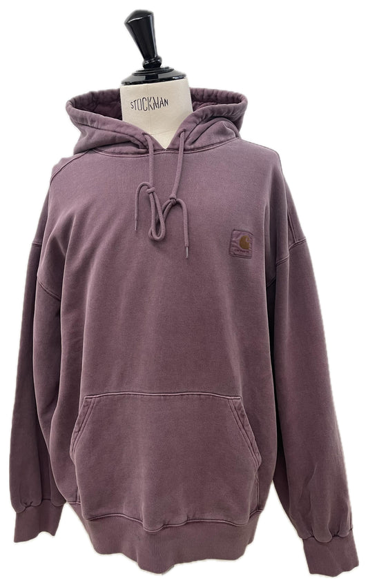 Carhartt felpa con cappuccio e logo sul petto