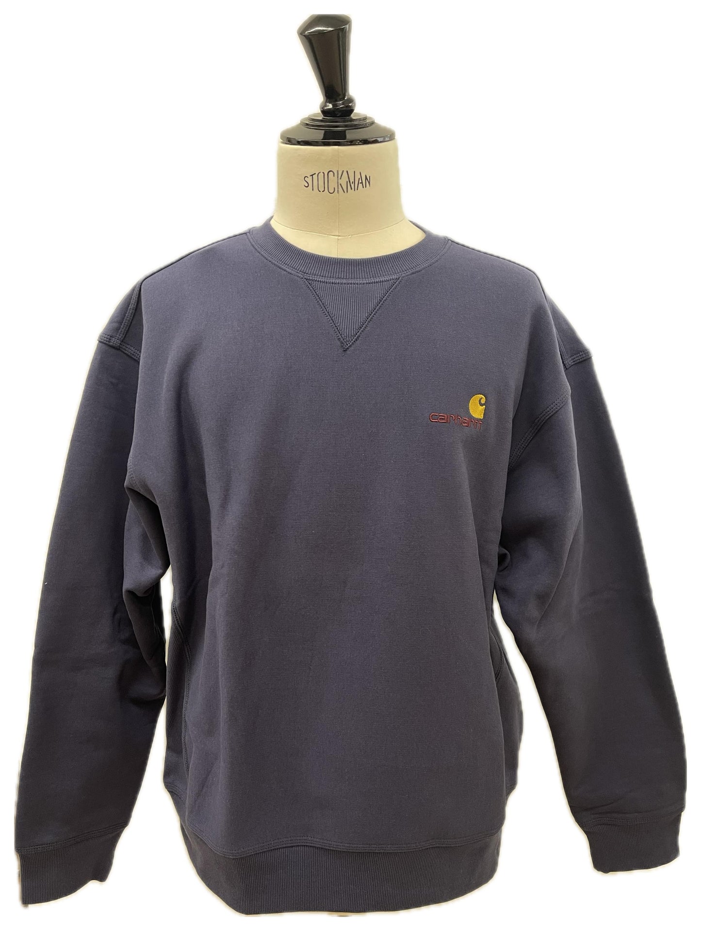 Carhartt felpa blu con logo
