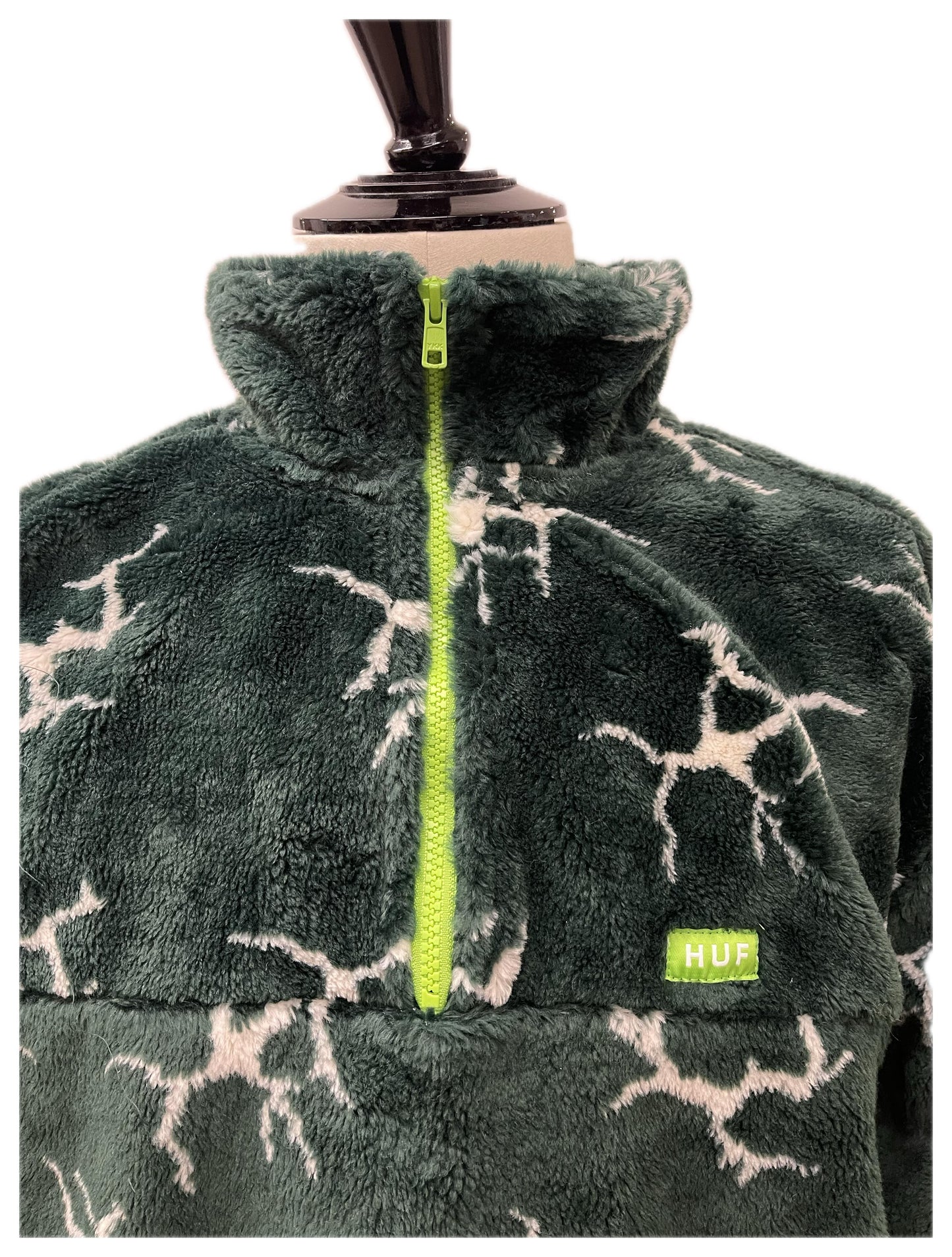 Huf pile verde con zip