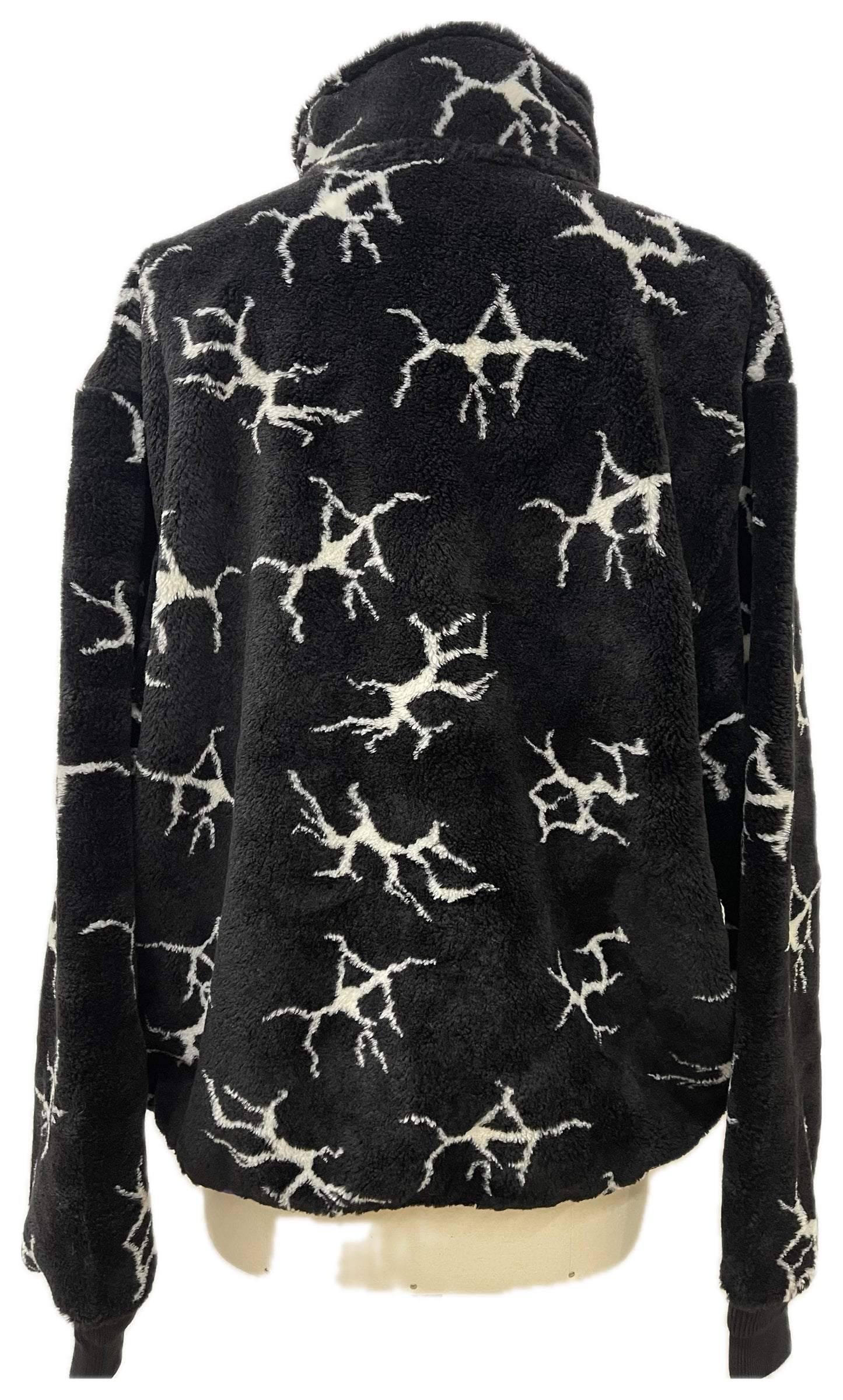 Huf pile nero con zip