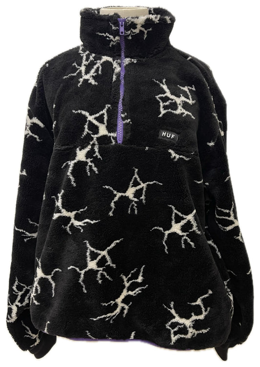 Huf pile nero con zip