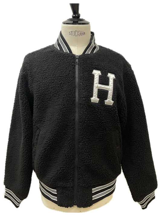 Huf giacca pile con logo