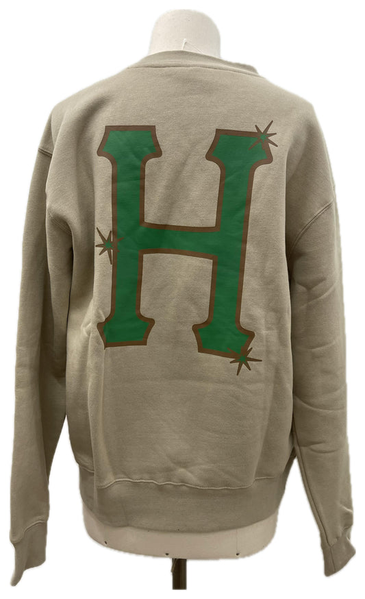 Huf felpa con logo stampato