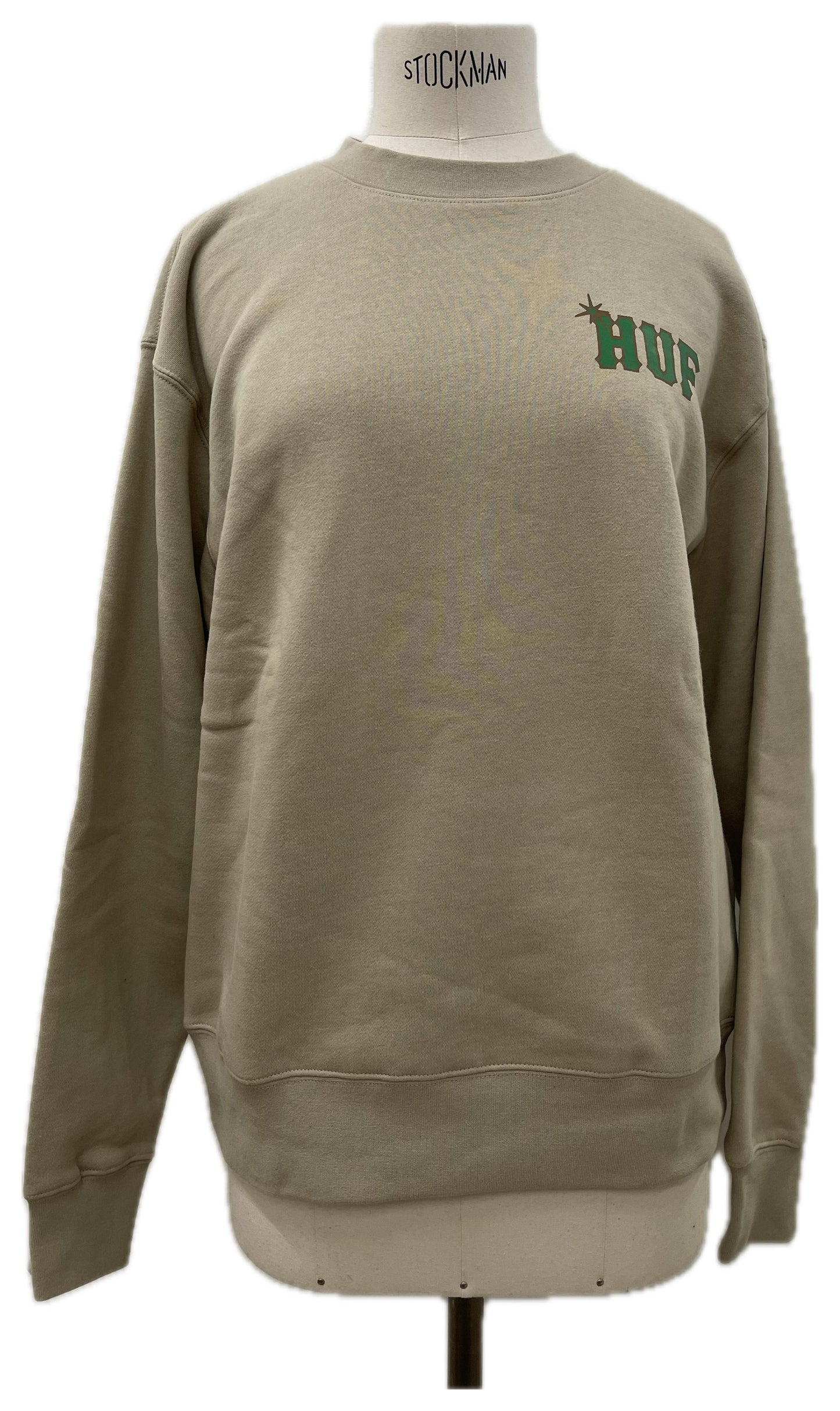 Huf felpa con logo stampato